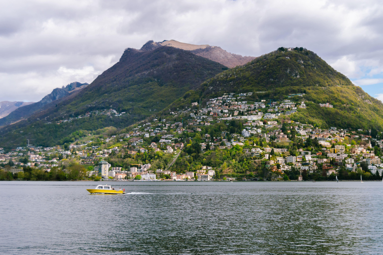 Milan: Private Boat – Como, Bellagio & Lugano – 2 countries From Milan: Como, Bellagio, Lugano Day Tour & Lake Cruise