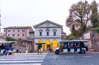 Rom: Katakomben und Via Appia Golf Cart Kleingruppentour
