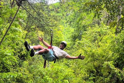 Punta Cana: Zip-Lining 8 Cables With Free Pickup Hotel