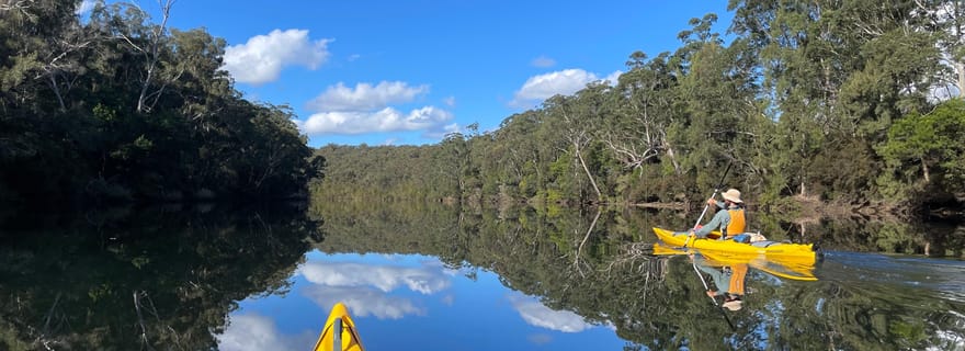 Batemans Bay : excursion en kayak sur la Clyde avec thé matinal
