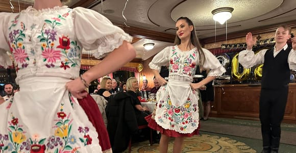 Budapest: New Year's Eve Party Cruise with Food & Live Show