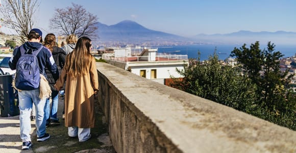 Naples: Panoramic Walking Tour with Funicular