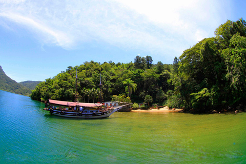 Ilha Grande: Tur med skonare i Blå lagunen