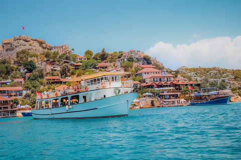 Depuis Demre : excursion en bateau d'une journée vers KekovaDepuis Demre : excursion en bateau vers Kekova