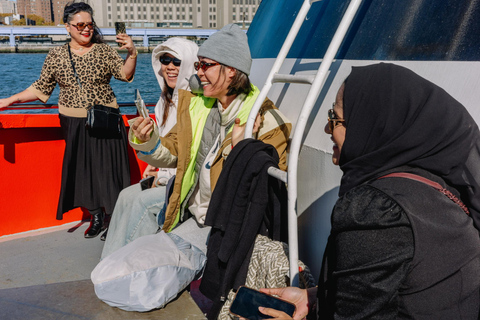 NYC Skyline &amp; Statue of Liberty Sightseeing Cruise90 minuten durende rondleiding