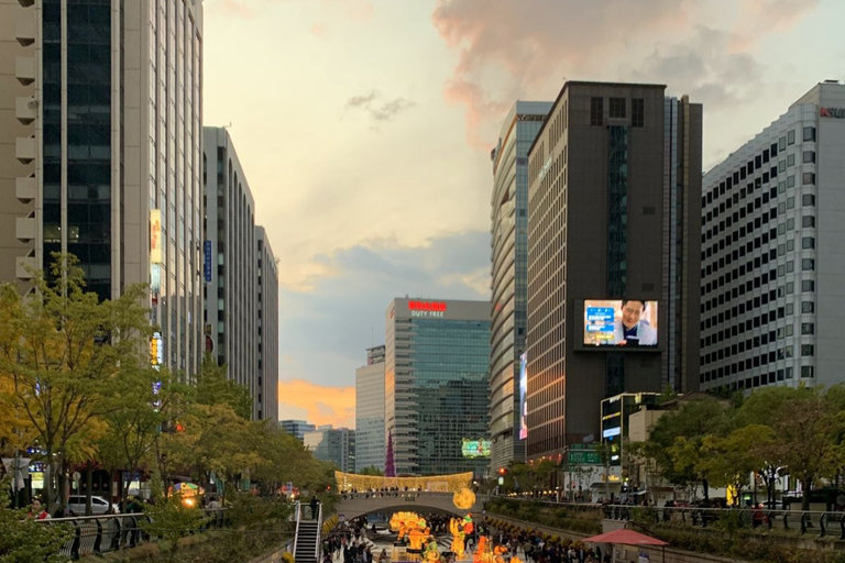 Seoul: Private Night Tour Pick And Drop With English Guide