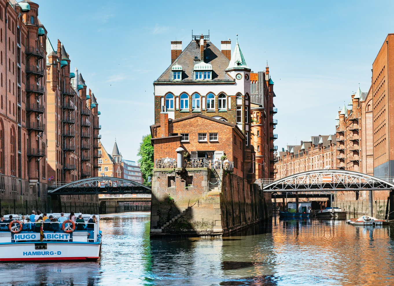 Hamborg: 1,5 times havnekrydstogt og Speicherstadt-dagskrydstogt