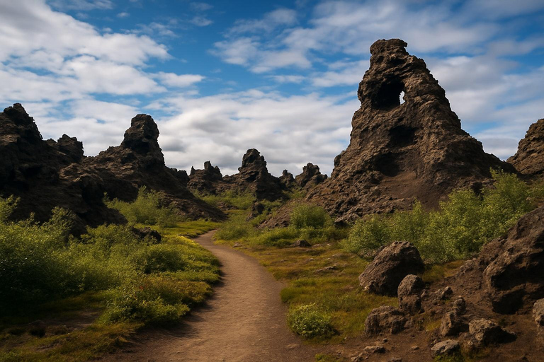 Porto crocieristico di Akureyri: laghi Mývatn, cascate e natura