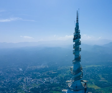 Vanuit Kandy: Olifantenweeshuis, Ambuluwawa & Theemuseum Tour