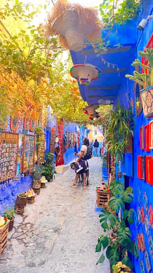 Rabat : excursion privée guidée à la ville bleue de Chefchaouen - hammam
