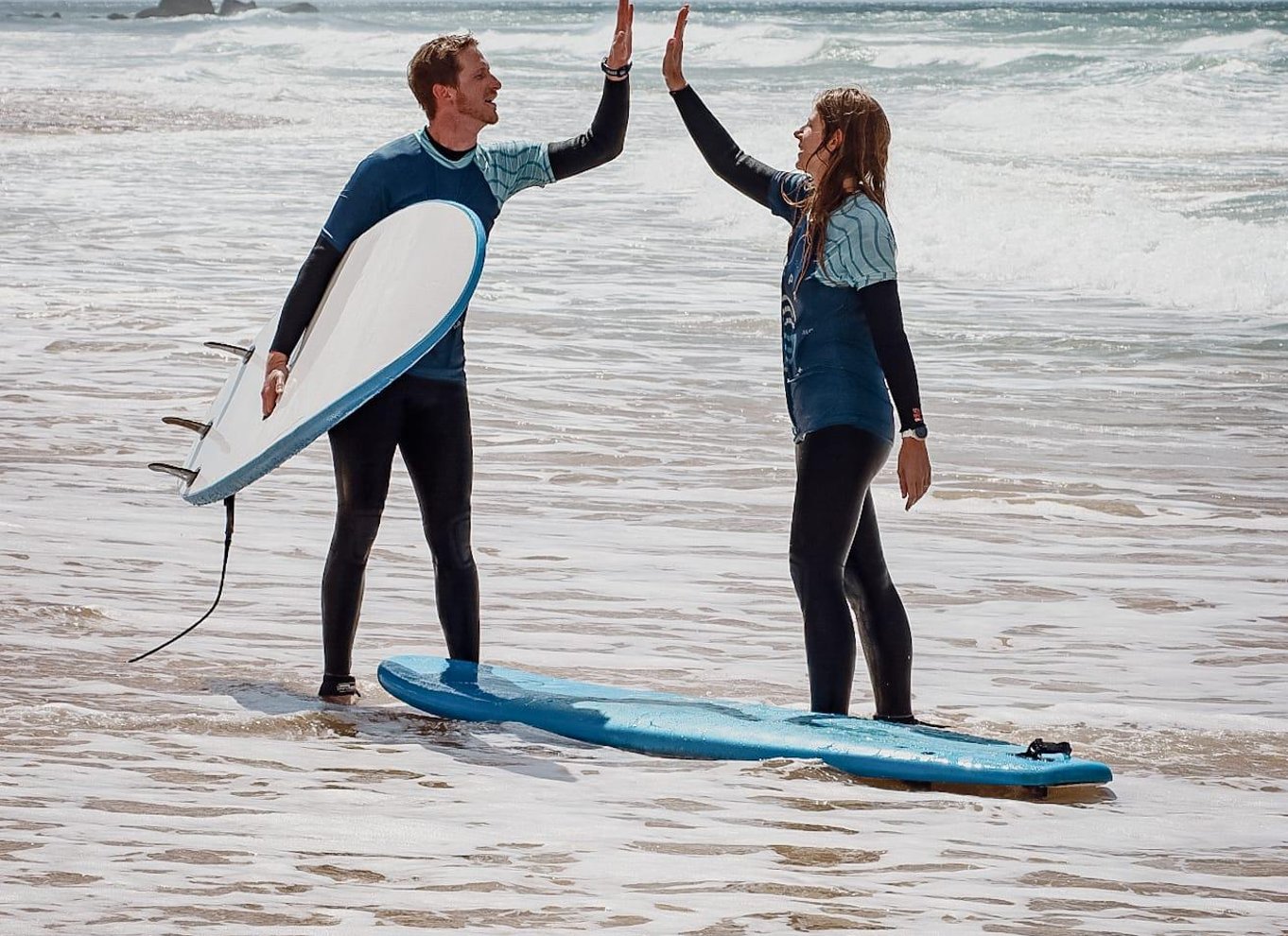 Albufeira: Surflektion for begyndere