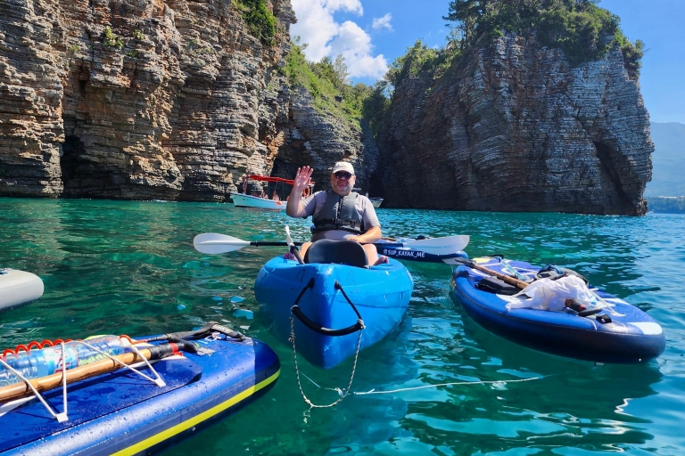 Budva: 3-Hour Paddle Board or Kayak Tour to Coastal Caves Budva: 3-Hour Kayak Tour to Coastal Caves