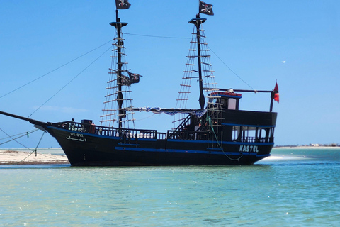 From Djerba: Pirate Day at Plage des Sables Blancs - Zarzis