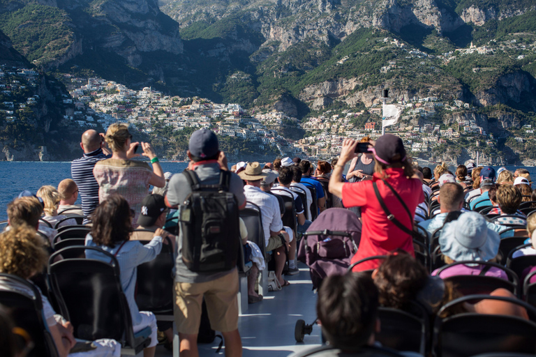 From Salerno: Capri, Positano, and Amalfi Boat Trip