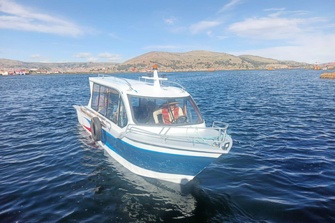 Titino Uros Islands Tour on Lake Titicaca, Puno, by Private Boat Titino Uros Tour on Lake Titicaca, Puno, by Private Boat