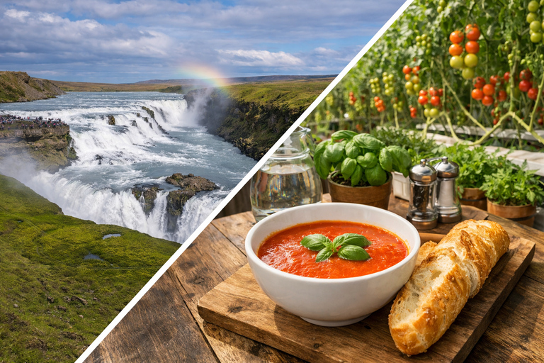 Private Golden Circle: 6 Stops & Tomato Farm Tour 1-3 People (SUV / Van)