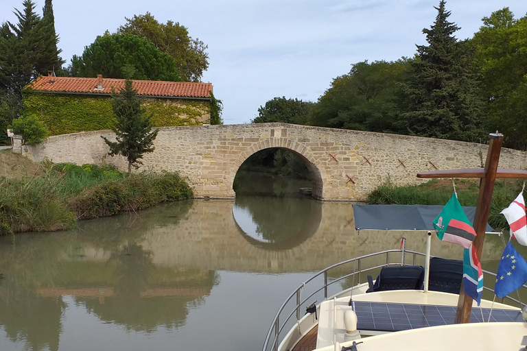 Private gourmet cruise on the Canal du Midi Private gourmet day cruise on the Canal du Midi