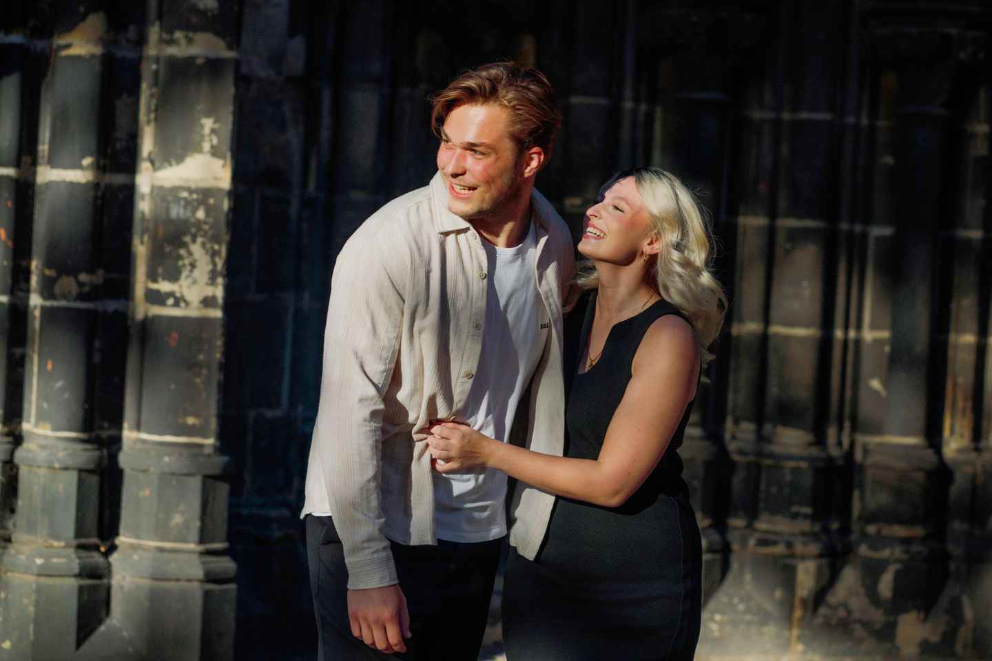 ハンブルク：カップル専用写真撮影と散策ツアー