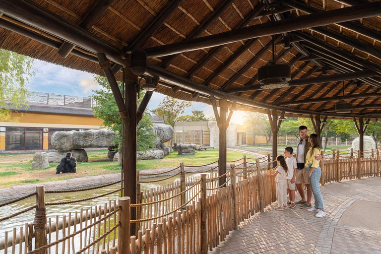 Dubai: Dubai Safari Park Entry Pass Safari Park Pass with Train and Explorer Safari Tour