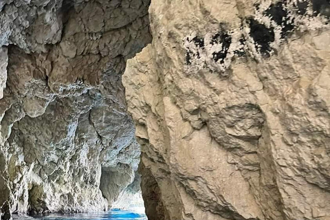 Au départ de Zante : visite d'une heure des grottes bleues