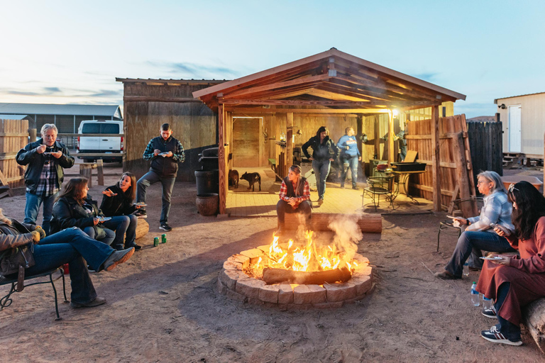 Wild West : balade à cheval, barbecue et coucher de soleil