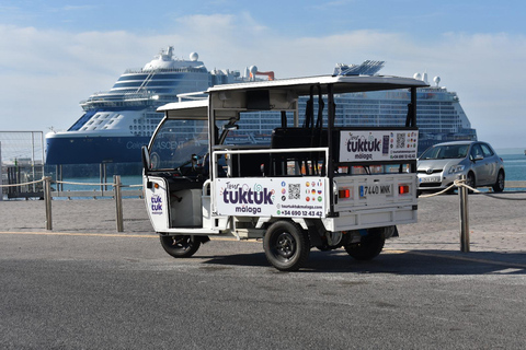 Port of Málaga: Electric Tuk-Tuk Tours from the Cruise Ship Terminal Exclusive tours for cruise passengers, departing directly from the cruise ship terminal