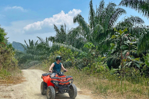 Desde Phuket: Rutas panorámicas en quad con vistas a Karon y Patong1,5 horas en coche