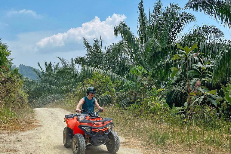 From Phuket: ATV Scenic Routes with Karon and Patong Views 1 Hour Drive With Passenger