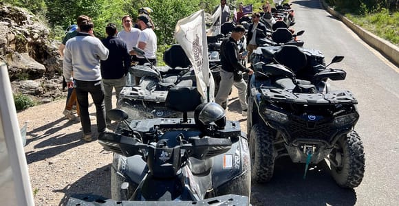 Tirana to Bovilla Lake Quad Tour