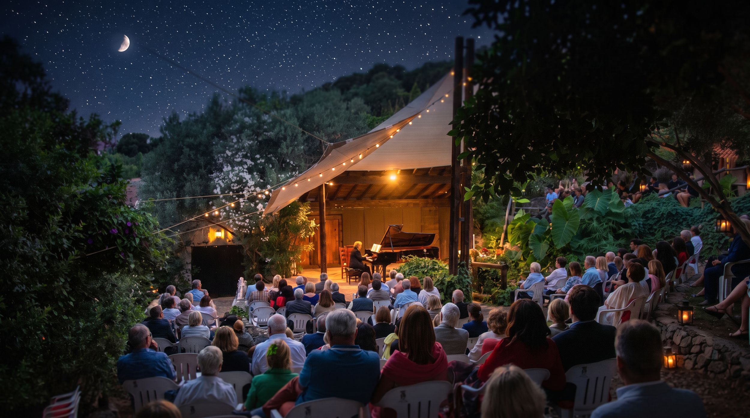 Gran Canaria: Open-Air-Konzert auf der Finca von Justus Frantz