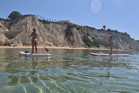 SCALA DEI TURCHI: Rent a KAYAK or Stand Up Paddle for 1 hour [+Snorkeling Kit] SCALA DEI TURCHI 1-hour STAND-UP PADDLEBOARD rental for 1 person