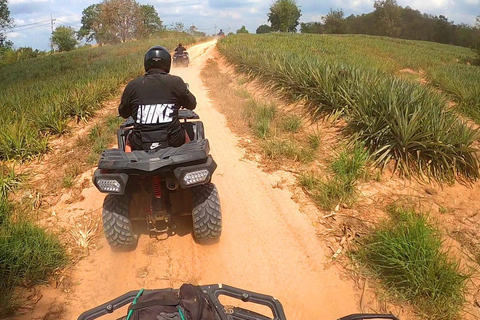 Pattaya: Eco ATV off-road ervaring1 uur ATV alleen rijden