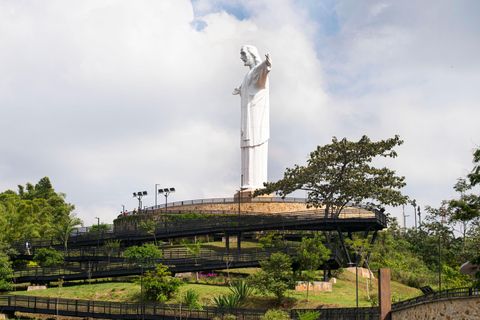 Cali: Cristo Rey Monument with transport