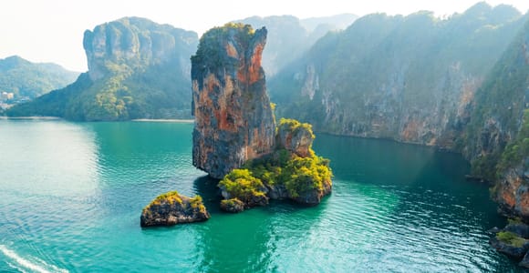 Krabi: Hong Island & 4 Islands Speedboat Tour with Snorkel