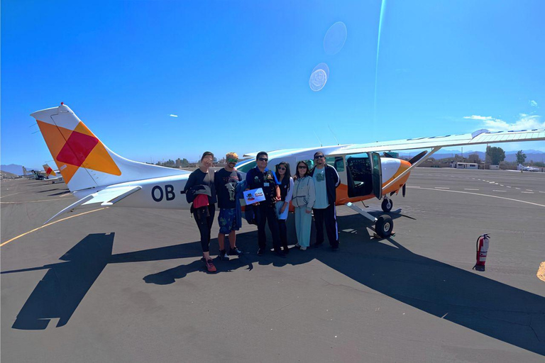 From Ica: Nazca Lines Flight with transfer from Ica Group From Nazca: Nazca Lines Flight from Nazca