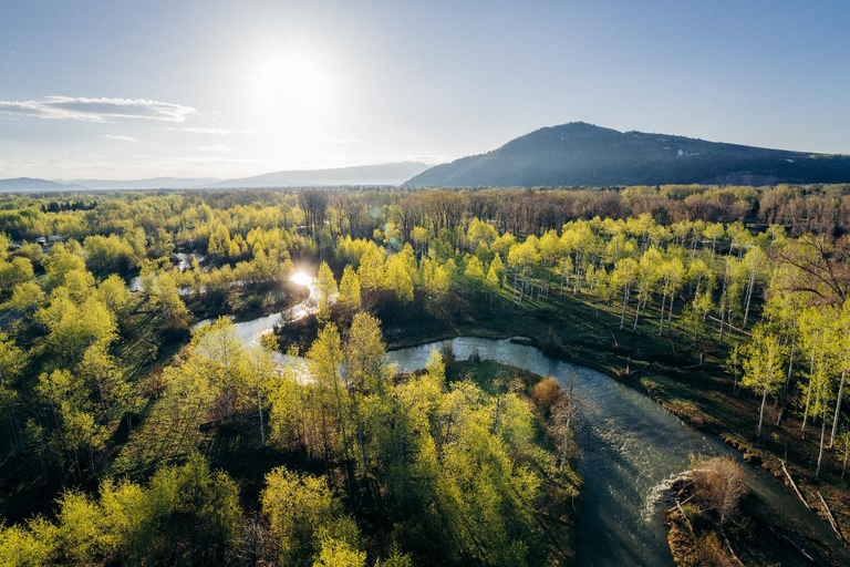 Teton Village: Grand Tetons Sunrise Hot Air Balloon Tour