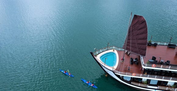 Hanoi: 2 Days Lan Ha Bay by 5 star Orchid Trendy Cruise