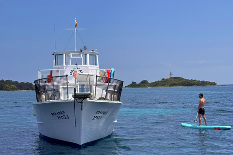 Alcudia Maiorca: Pôr do sol em barco com comida e bebida incluídasAlcudia, Maiorca: Pôr do sol num barco com comida e bebida incluídas