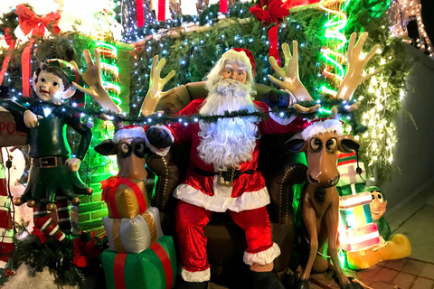 NYC: Dyker Heights Kerstlichtjestour met warme chocolademelk