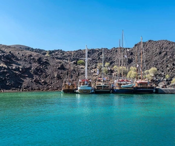 De Santorini: Cruzeiro pelo vulcão com pôr do sol em Oia