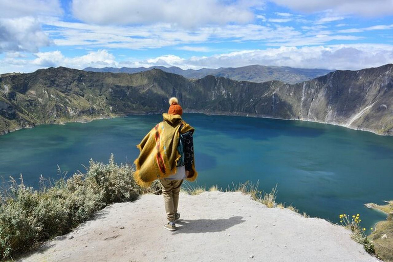 Da Quito: Tour di un giorno della laguna di Quilotoa con pranzo