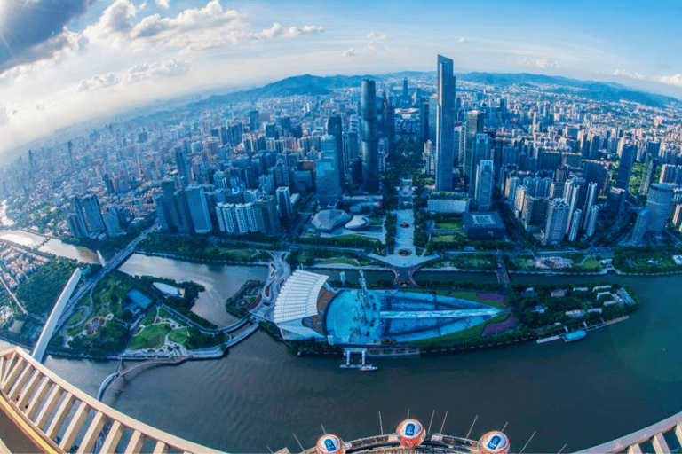 Guangzhou: Canton Tower Observation Deck and Thrill Rides 488m Outdoor Observation Ticket