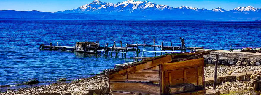 Copacabana : aventure sur l'île du Soleil et de la Lune avec déjeuner à base de truite