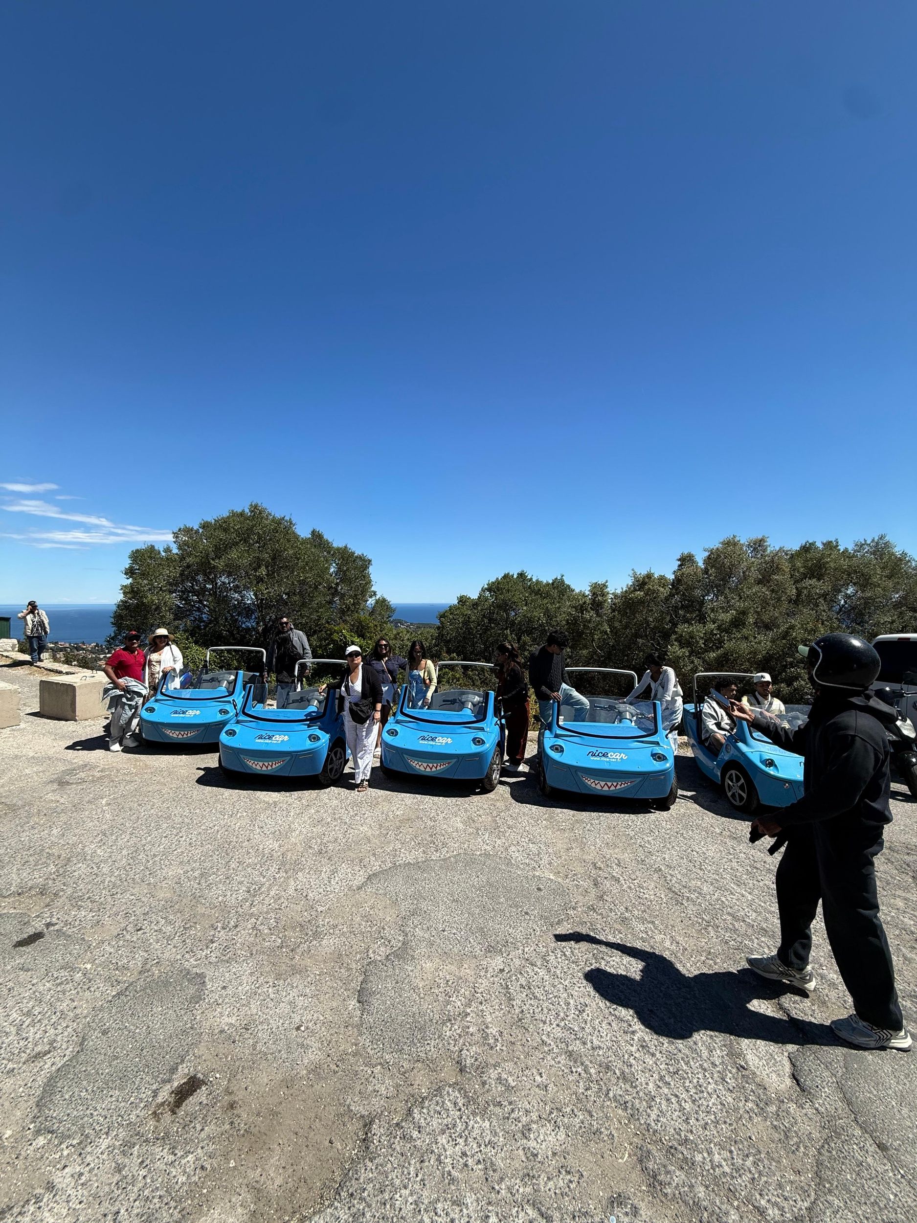 Nizza: Panorama-Führung an der Côte d'Azur im offenen Elektroauto