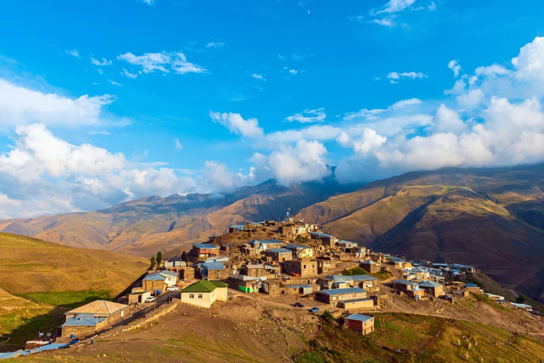 Guba-Khinalig Group Tour with handmade lunch options Baku: Candy Cane, Guba, Khinaliq village with Homemade Lunch