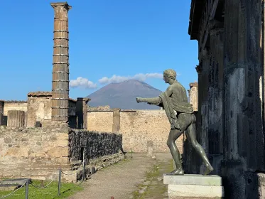 Ab Positano: Pompeji & Vesuv Tour Kleingruppentour