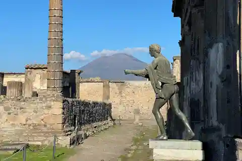 Fra Positano: Pompeji & Vesuv tur lille gruppe