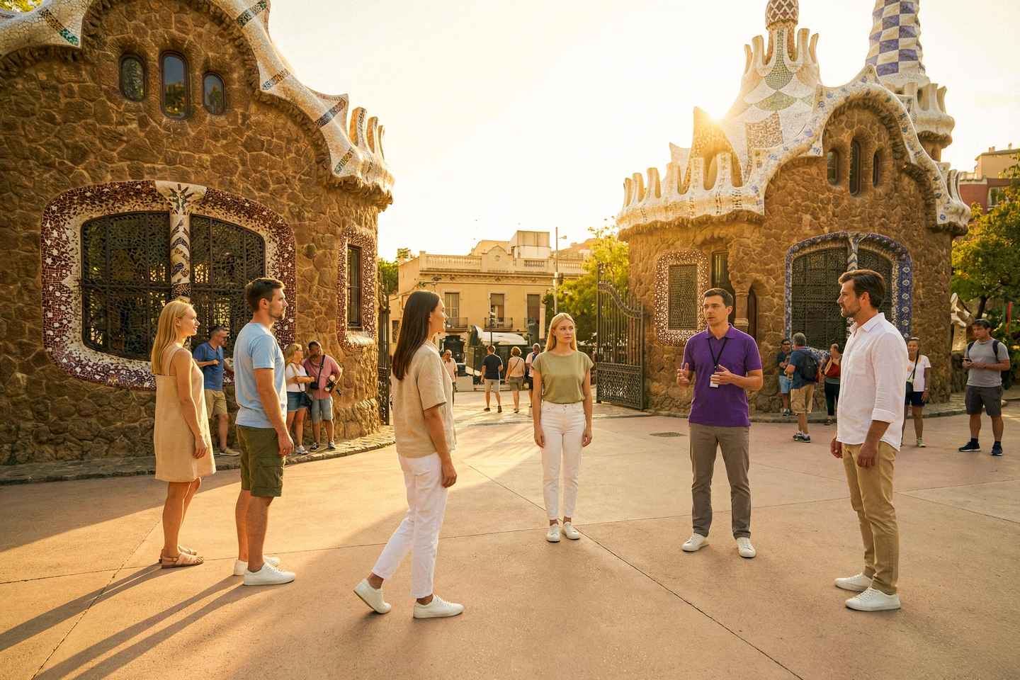 Barcelona: Gaudí’s Park Güell Tour with Fast-Track Ticket