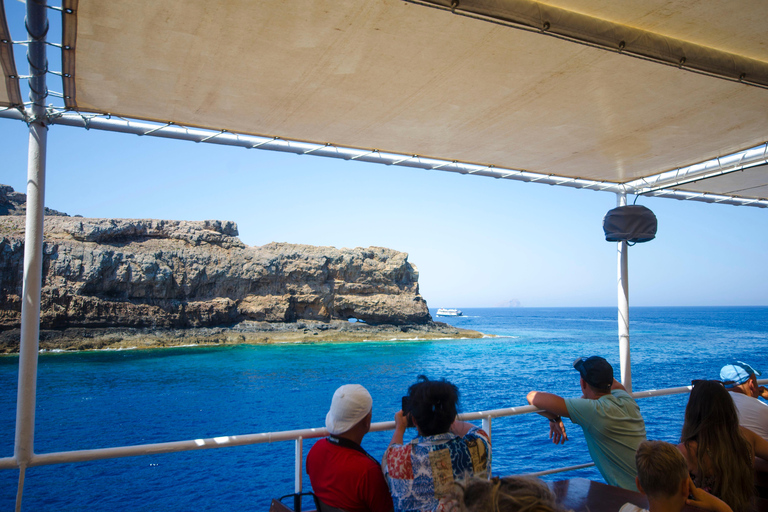 Depuis le port de Kissamos : croisière en bateau jusqu'à la lagune de BalosDu port de Kissamos à la lagune de Balos 10.30