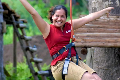 ZIPLINE DU LAC MANYARAVOUS POUVEZ OPTER POUR CETTE OPTION LORS DE VOTRE SAFARI